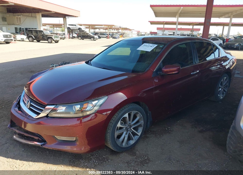 2013 HONDA ACCORD SPORT VIN: 1HGCR2F5XDA172149