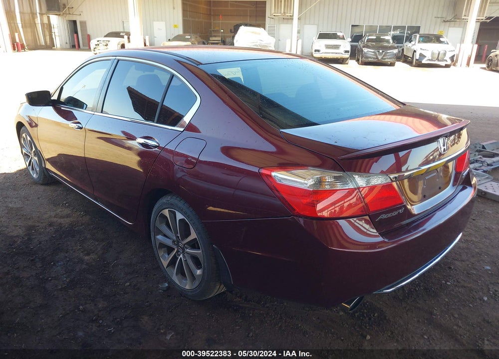 2013 HONDA ACCORD SPORT VIN: 1HGCR2F5XDA172149