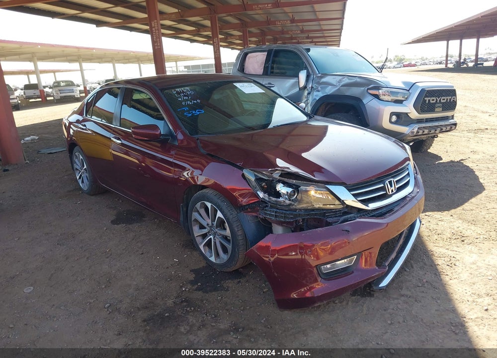 2013 HONDA ACCORD SPORT VIN: 1HGCR2F5XDA172149