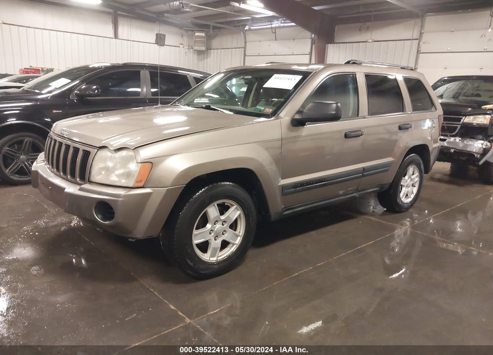 2005 JEEP GRAND CHEROKEE LAREDO VIN: 1J4GR48K15C694473