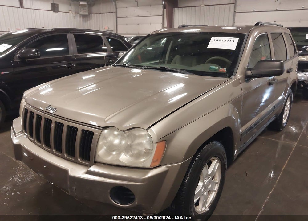 2005 JEEP GRAND CHEROKEE LAREDO VIN: 1J4GR48K15C694473
