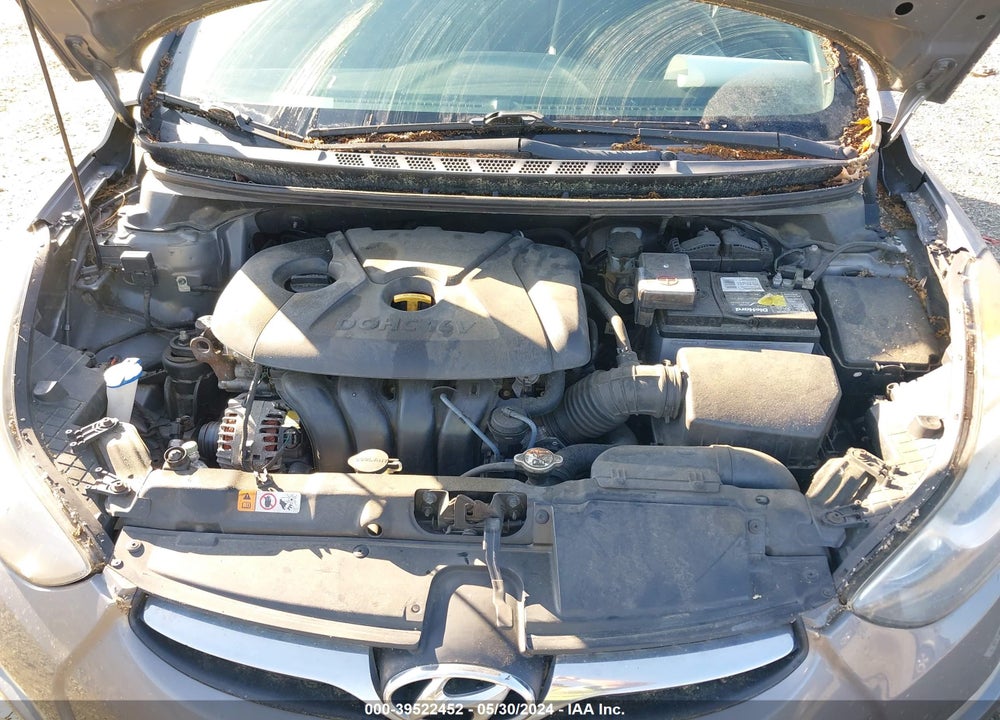 2013 HYUNDAI ELANTRA GLS VIN: 5NPDH4AE3DH194351