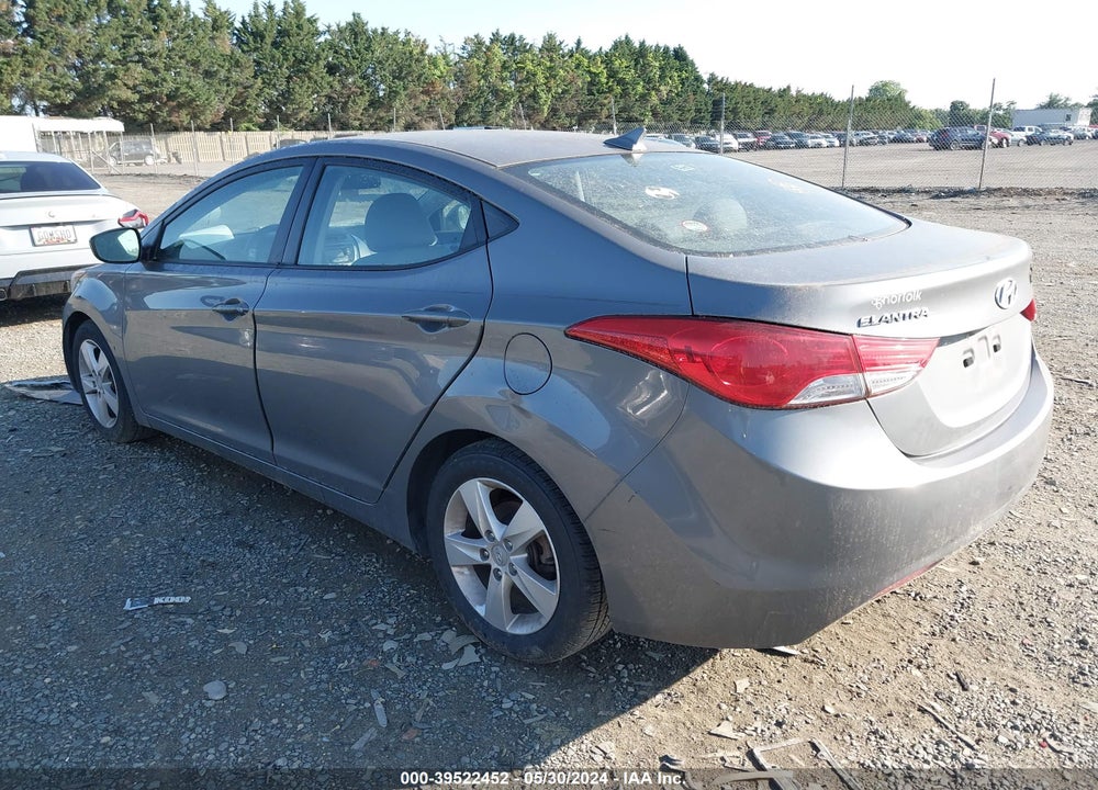 2013 HYUNDAI ELANTRA GLS VIN: 5NPDH4AE3DH194351