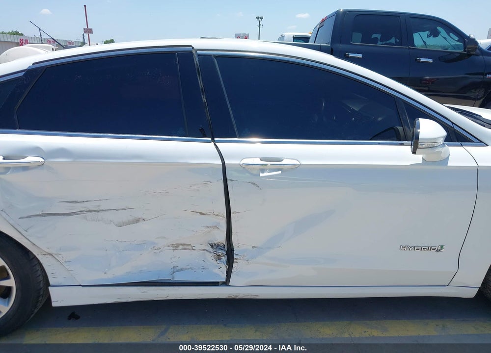 2017 FORD FUSION HYBRID SE VIN: 3FA6P0LU9HR165390