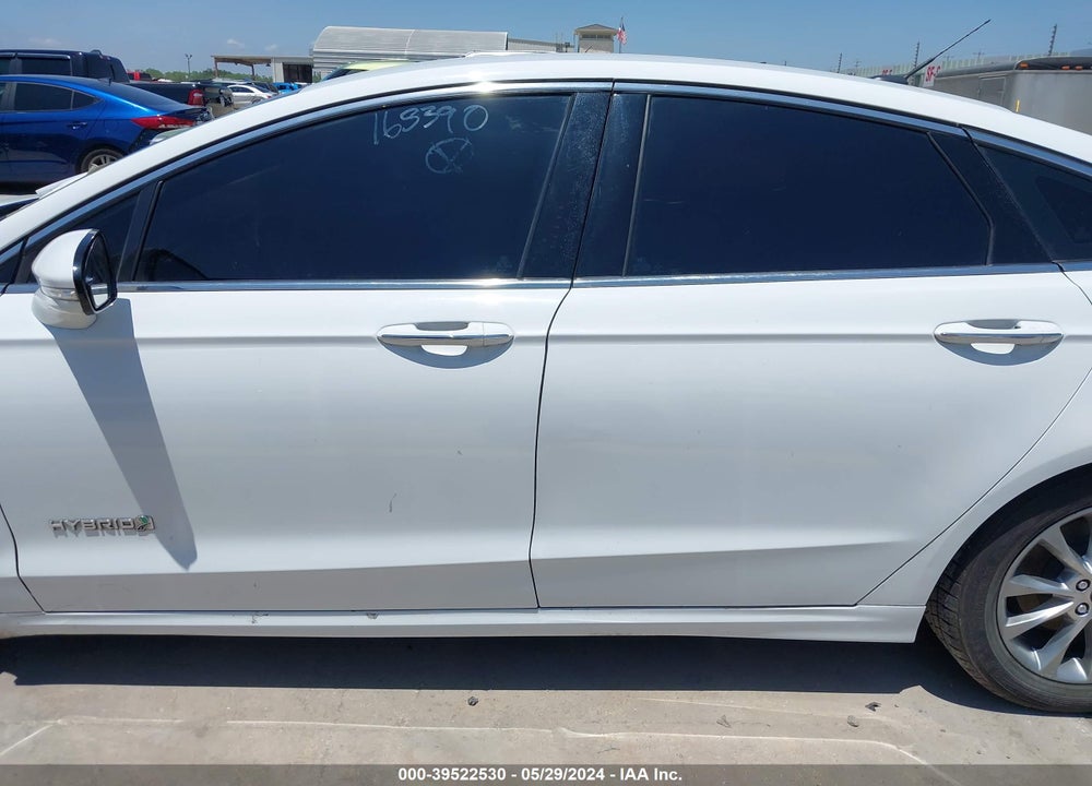 2017 FORD FUSION HYBRID SE VIN: 3FA6P0LU9HR165390