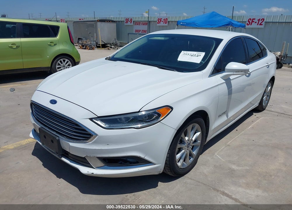 2017 FORD FUSION HYBRID SE VIN: 3FA6P0LU9HR165390
