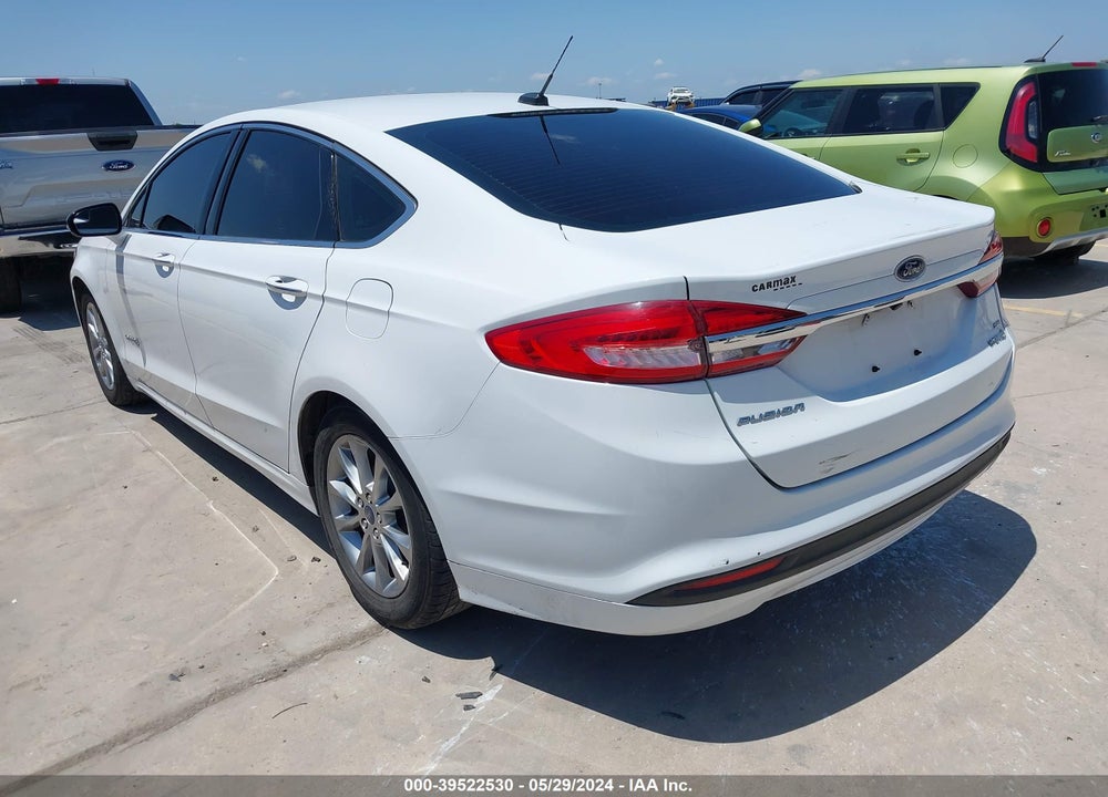 2017 FORD FUSION HYBRID SE VIN: 3FA6P0LU9HR165390