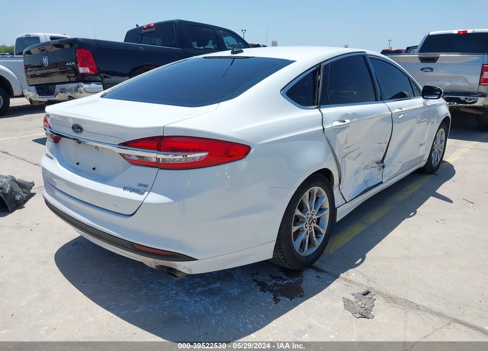 2017 FORD FUSION HYBRID SE VIN: 3FA6P0LU9HR165390