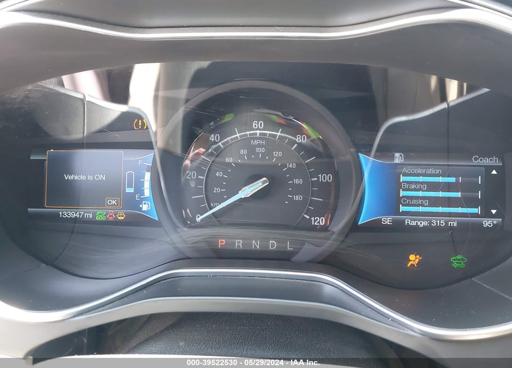 2017 FORD FUSION HYBRID SE VIN: 3FA6P0LU9HR165390