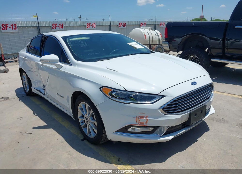 2017 FORD FUSION HYBRID SE VIN: 3FA6P0LU9HR165390