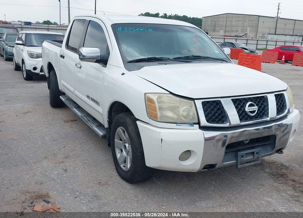 2006 NISSAN TITAN SE VIN: 1N6BA07B66N563396