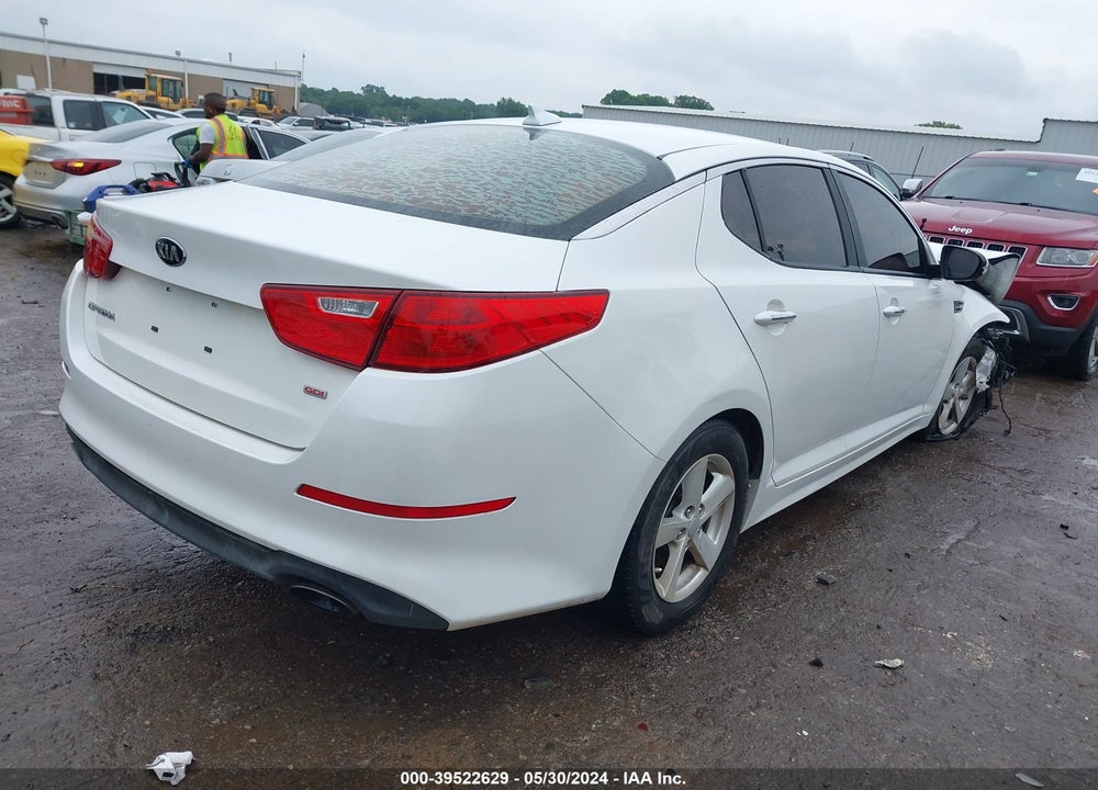 2015 KIA OPTIMA LX VIN: KNAGM4A78F5650550