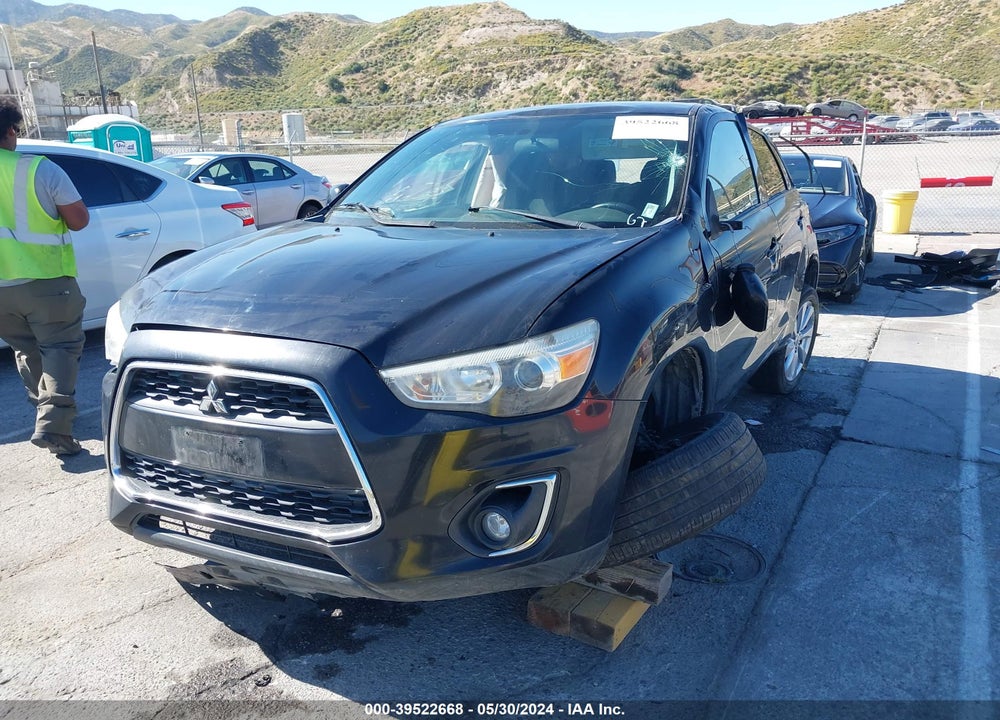 2014 MITSUBISHI OUTLANDER SPORT ES VIN: 4A4AP3AU0EE023686
