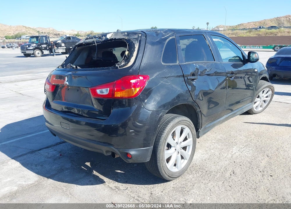 2014 MITSUBISHI OUTLANDER SPORT ES VIN: 4A4AP3AU0EE023686