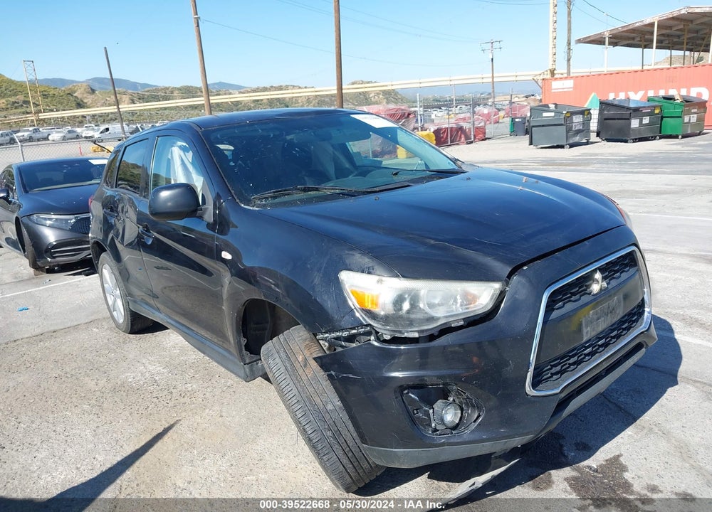 2014 MITSUBISHI OUTLANDER SPORT ES VIN: 4A4AP3AU0EE023686