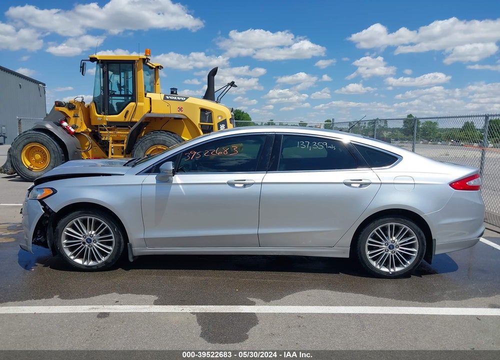 2014 FORD FUSION SE VIN: 3FA6P0HD7ER289937