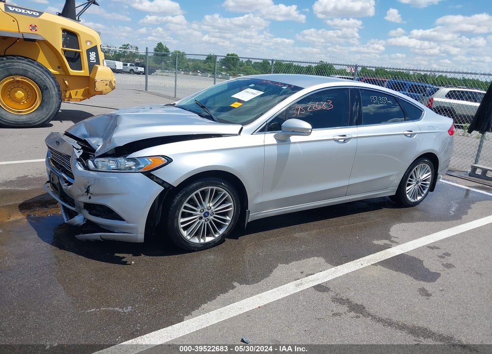 2014 FORD FUSION SE VIN: 3FA6P0HD7ER289937