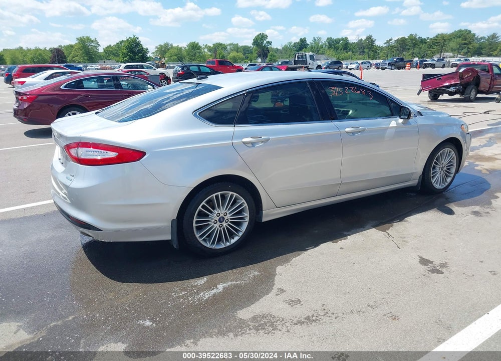 2014 FORD FUSION SE VIN: 3FA6P0HD7ER289937