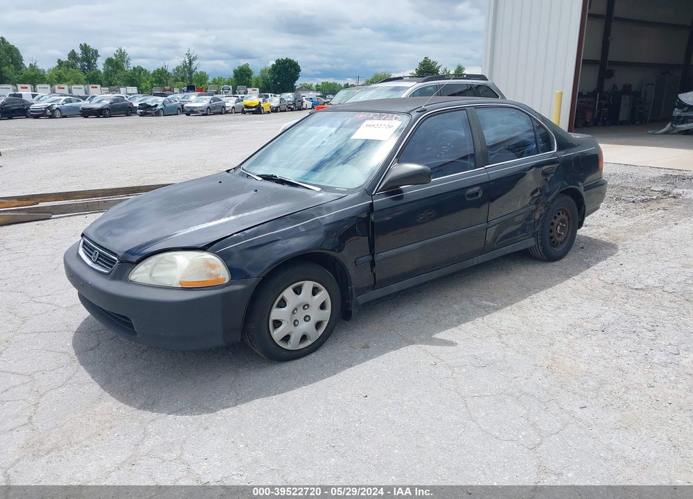 1998 HONDA CIVIC LX VIN: 1HGEJ6676WL021678