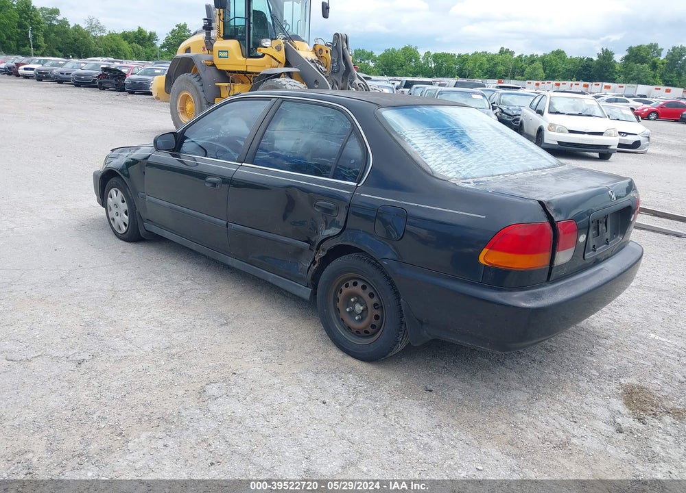 1998 HONDA CIVIC LX VIN: 1HGEJ6676WL021678