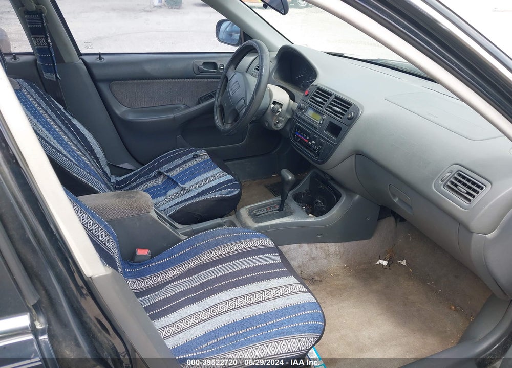 1998 HONDA CIVIC LX VIN: 1HGEJ6676WL021678