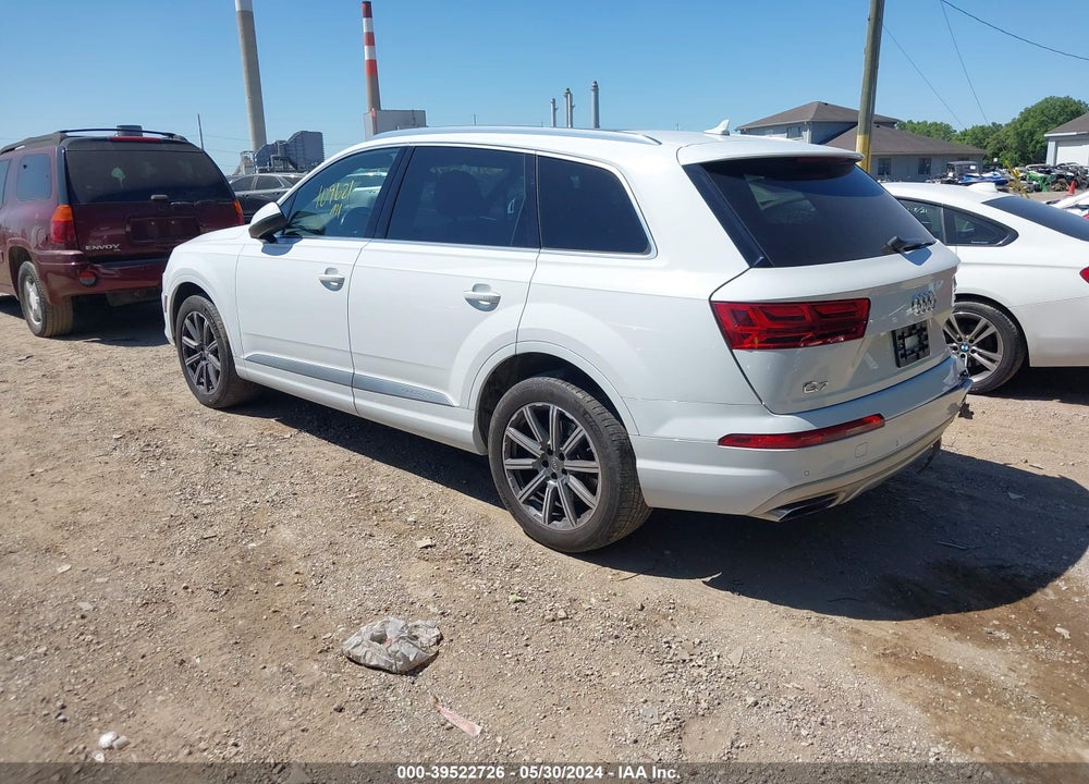 2017 AUDI Q7 2.0T PREMIUM VIN: WA1LHAF72HD042667