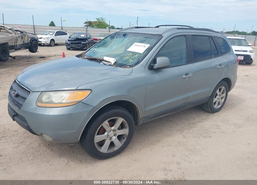 2008 HYUNDAI SANTA FE LIMITED/SE VIN: 5NMSH13E68H166842