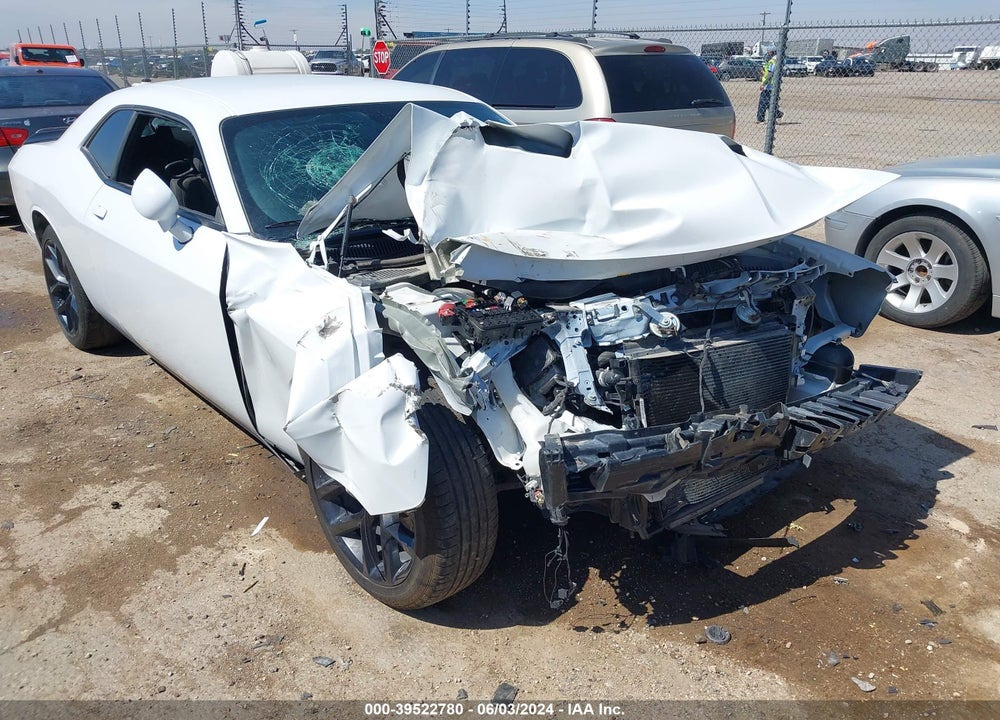 2022 DODGE CHALLENGER SXT VIN: 2C3CDZAG8NH137809