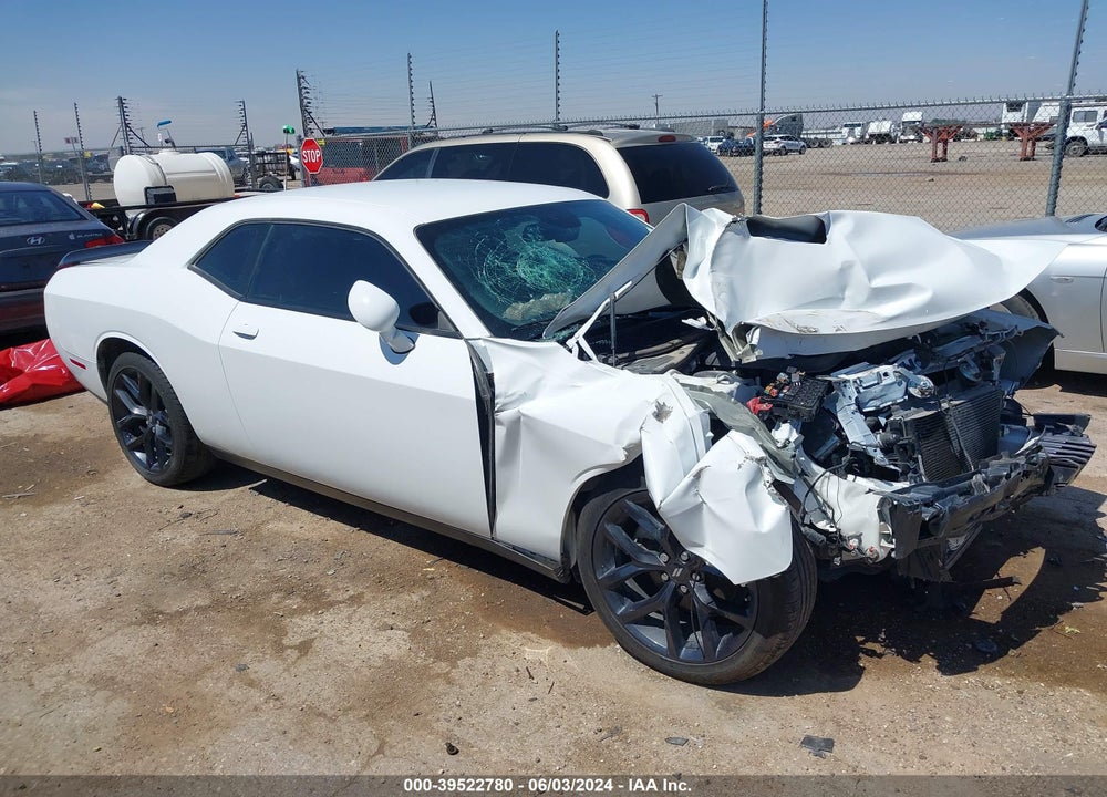 2022 DODGE CHALLENGER SXT VIN: 2C3CDZAG8NH137809