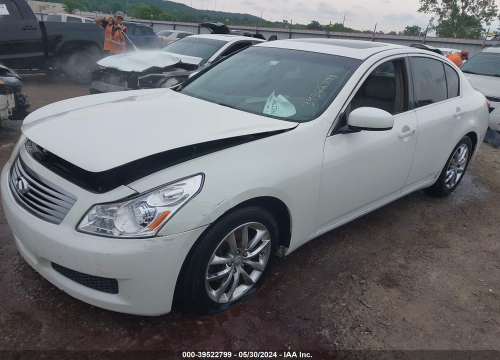 2008 INFINITI G35 JOURNEY VIN: JNKBV61E58M217893