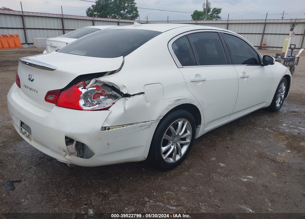 2008 INFINITI G35 JOURNEY VIN: JNKBV61E58M217893