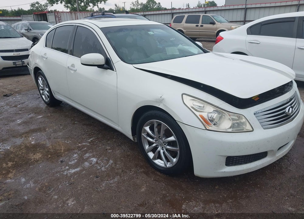 2008 INFINITI G35 JOURNEY VIN: JNKBV61E58M217893