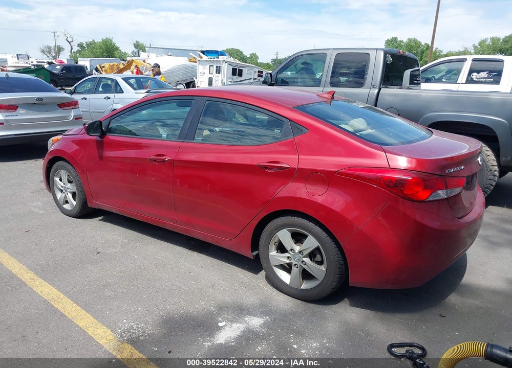2013 HYUNDAI ELANTRA GLS VIN: KMHDH4AEXDU640996