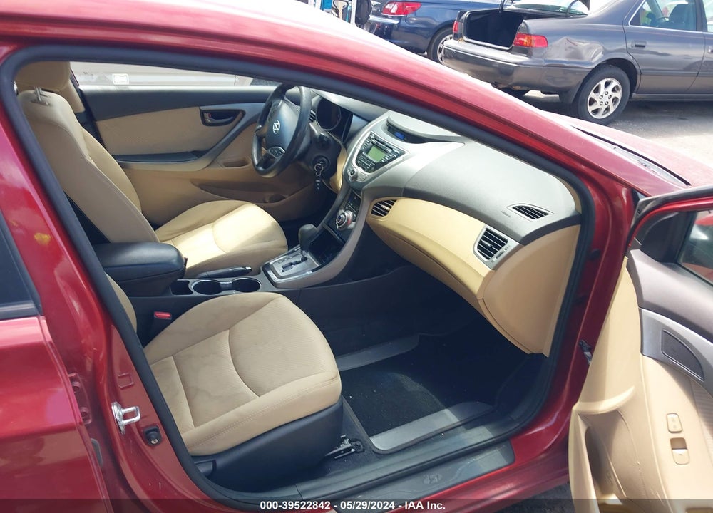 2013 HYUNDAI ELANTRA GLS VIN: KMHDH4AEXDU640996