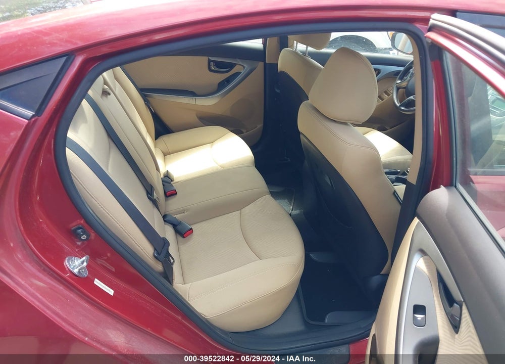 2013 HYUNDAI ELANTRA GLS VIN: KMHDH4AEXDU640996
