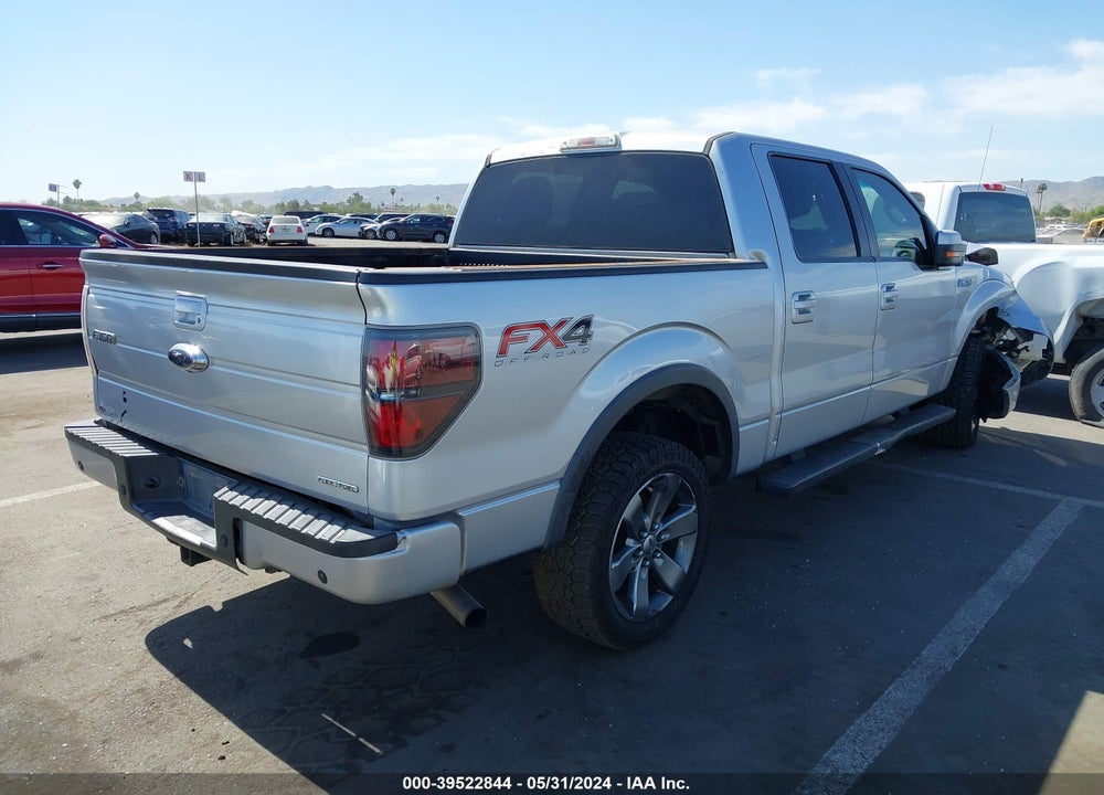 2012 FORD F-150 FX4 VIN: 1FTFW1EF0CFB89472
