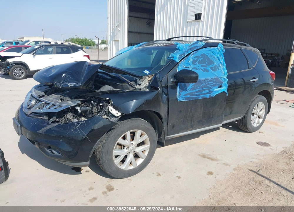 2011 NISSAN MURANO SL VIN: JN8AZ1MU5BW062298