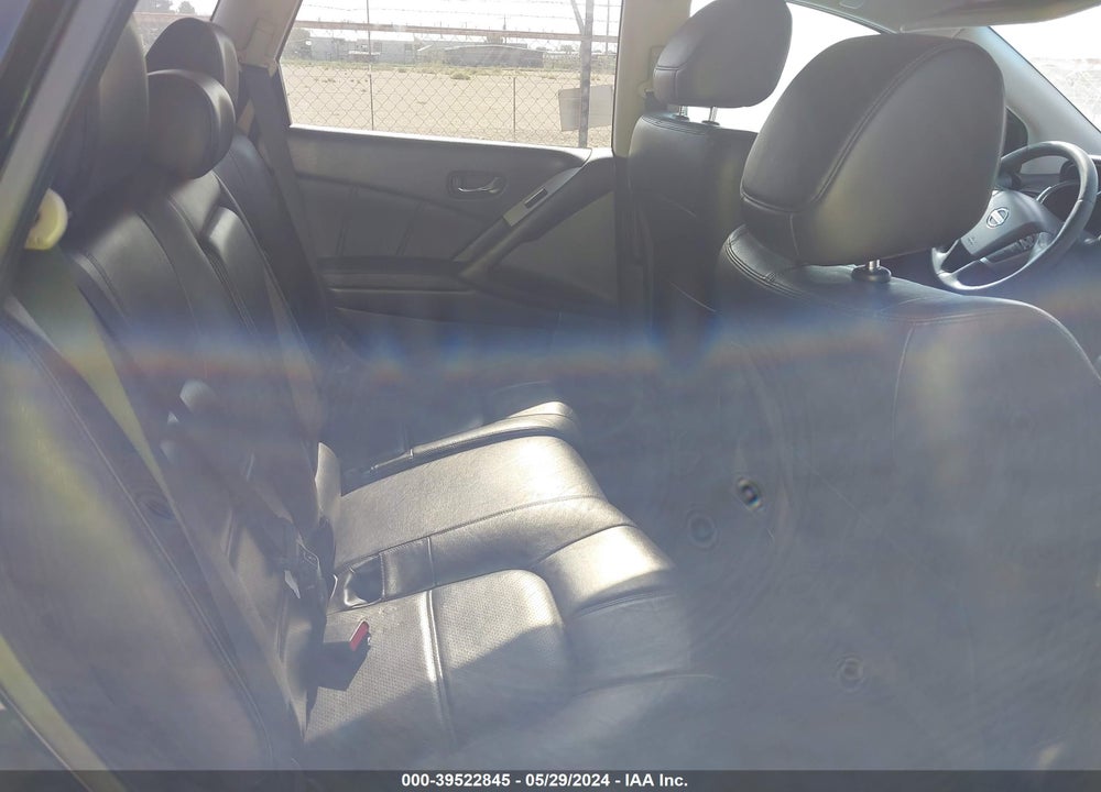 2011 NISSAN MURANO SL VIN: JN8AZ1MU5BW062298