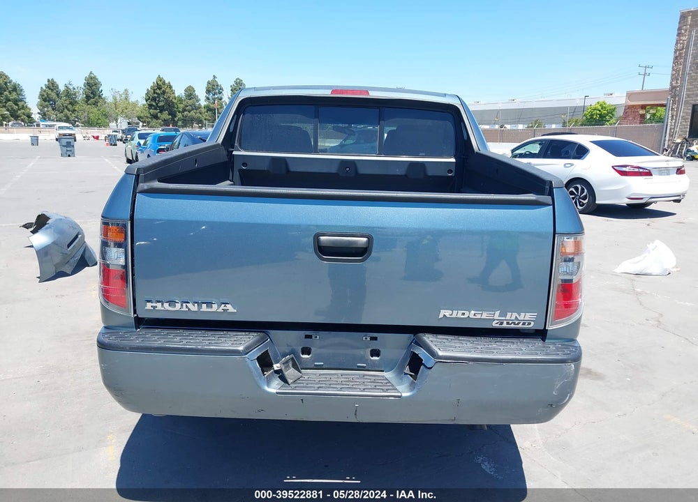 2007 HONDA RIDGELINE RT VIN: 2HJYK16297H526673