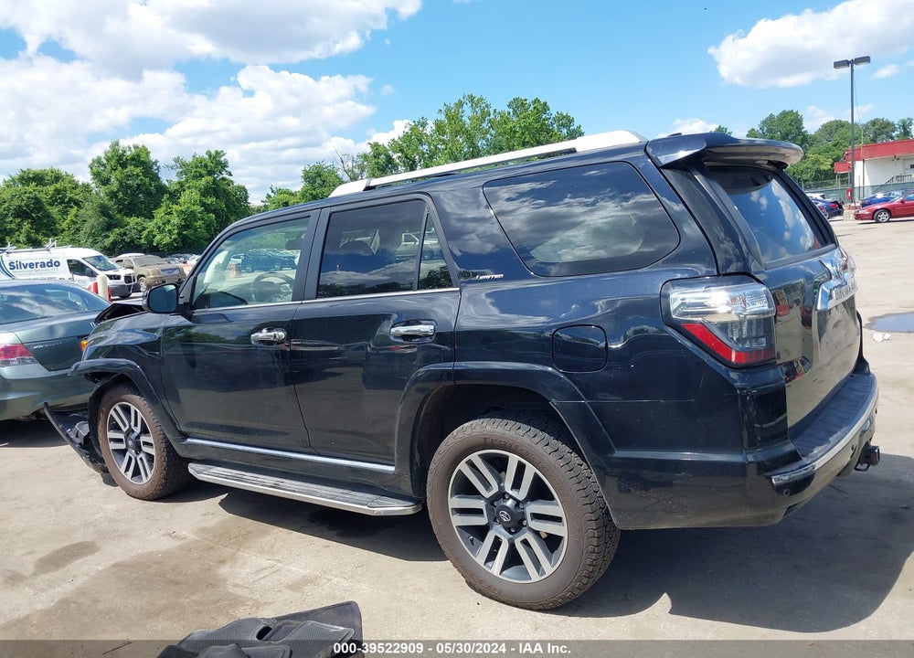 2019 TOYOTA 4RUNNER LIMITED VIN: JTEBU5JR4K5720703