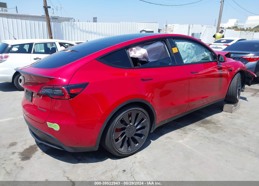2023 TESLA MODEL Y AWD/PERFORMANCE DUAL MOTOR ALL-WHEEL DRIVE VIN: 7SAYGDEF5PF791577