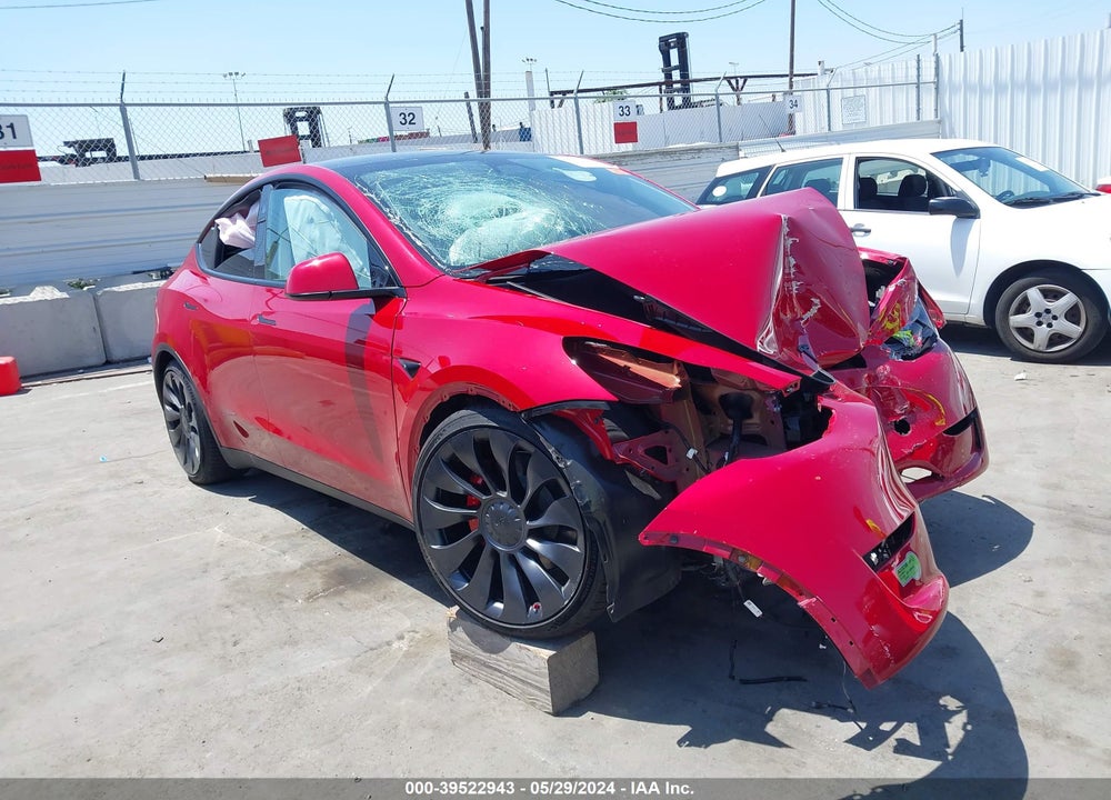 2023 TESLA MODEL Y AWD/PERFORMANCE DUAL MOTOR ALL-WHEEL DRIVE VIN: 7SAYGDEF5PF791577
