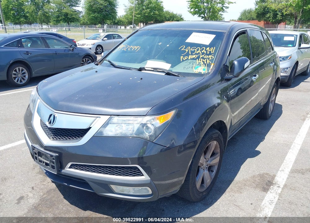 2013 ACURA MDX TECHNOLOGY PACKAGE VIN: 2HNYD2H34DH520652