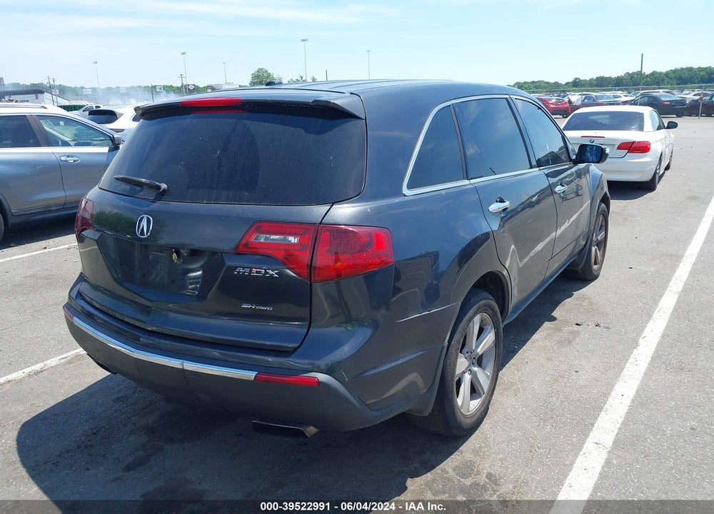 2013 ACURA MDX TECHNOLOGY PACKAGE VIN: 2HNYD2H34DH520652