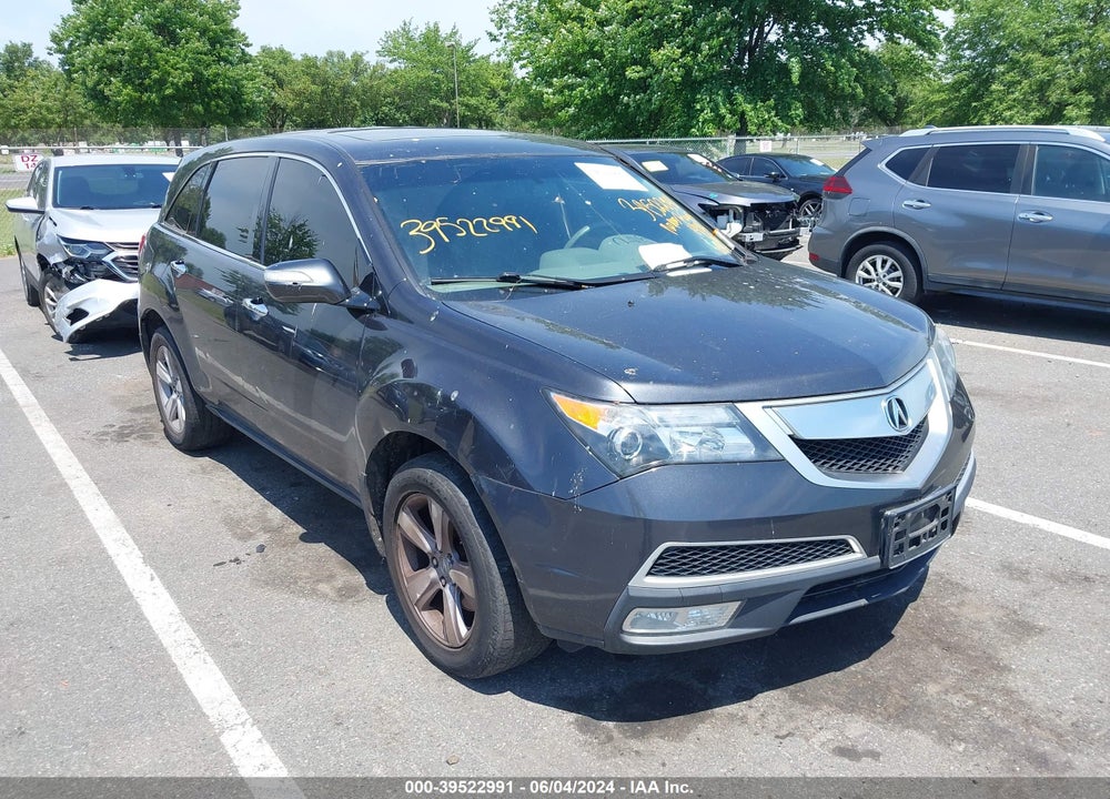 2013 ACURA MDX TECHNOLOGY PACKAGE VIN: 2HNYD2H34DH520652