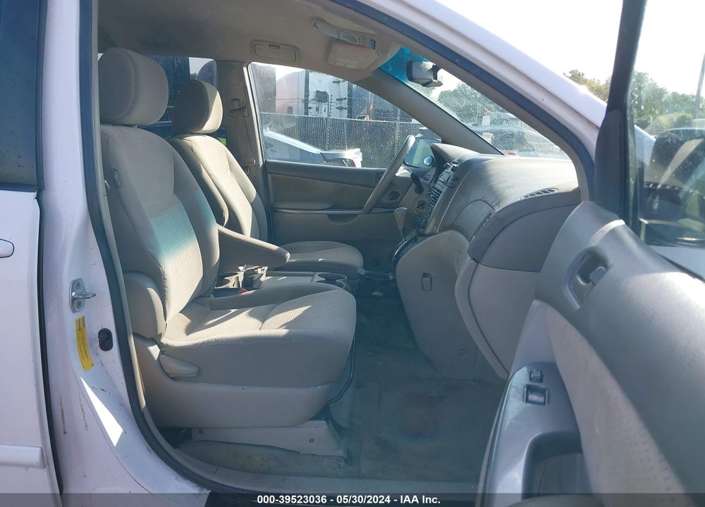 2009 TOYOTA SIENNA LE VIN: 5TDZK23C69S241610