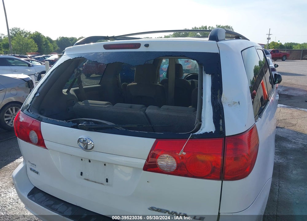 2009 TOYOTA SIENNA LE VIN: 5TDZK23C69S241610