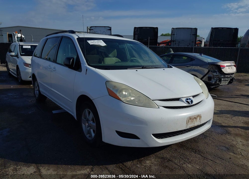 2009 TOYOTA SIENNA LE VIN: 5TDZK23C69S241610
