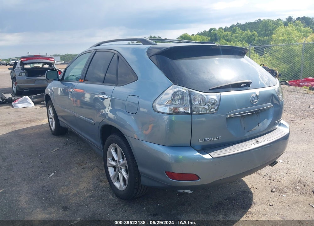 2009 LEXUS RX 350 VIN: 2T2GK31U99C068520