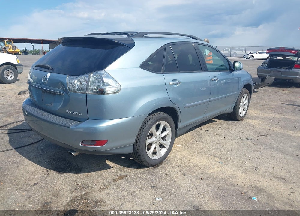 2009 LEXUS RX 350 VIN: 2T2GK31U99C068520